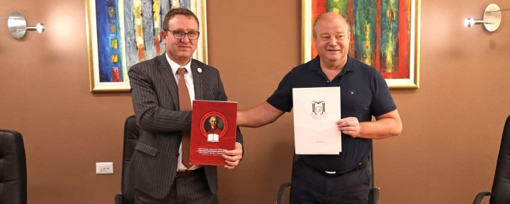 Nënshkruhet marrëveshje bashkëpunimi me “International Slavic University”, në Republikën e Maqedonisë së Veriut