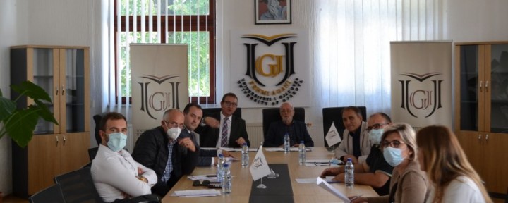 The meeting of the Steering Council of the University of Gjakova is held