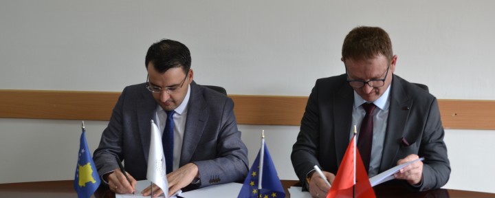 Fehmi Agani University signed a cooperation agreement with the Kosovo Security Bureau