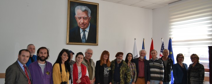 Vizitë e artistëve pamorë në Universitetin e Gjakovës