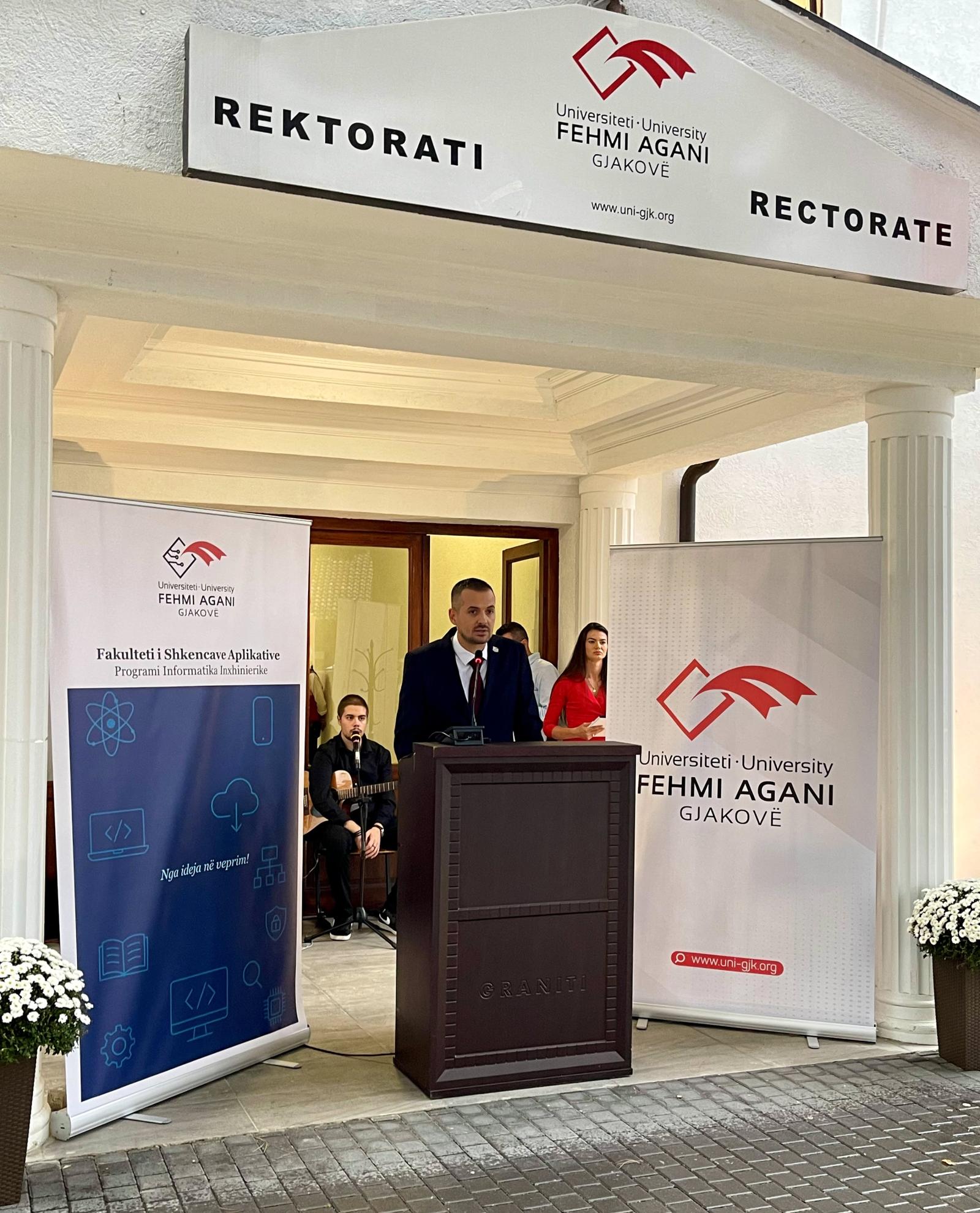 Ceremonia e funksionalizimit të Fakultetit të Shkencave Aplikative me rastin e akreditimit të programit “Informatika Inxhinierike (BSc.)” në UFAGj