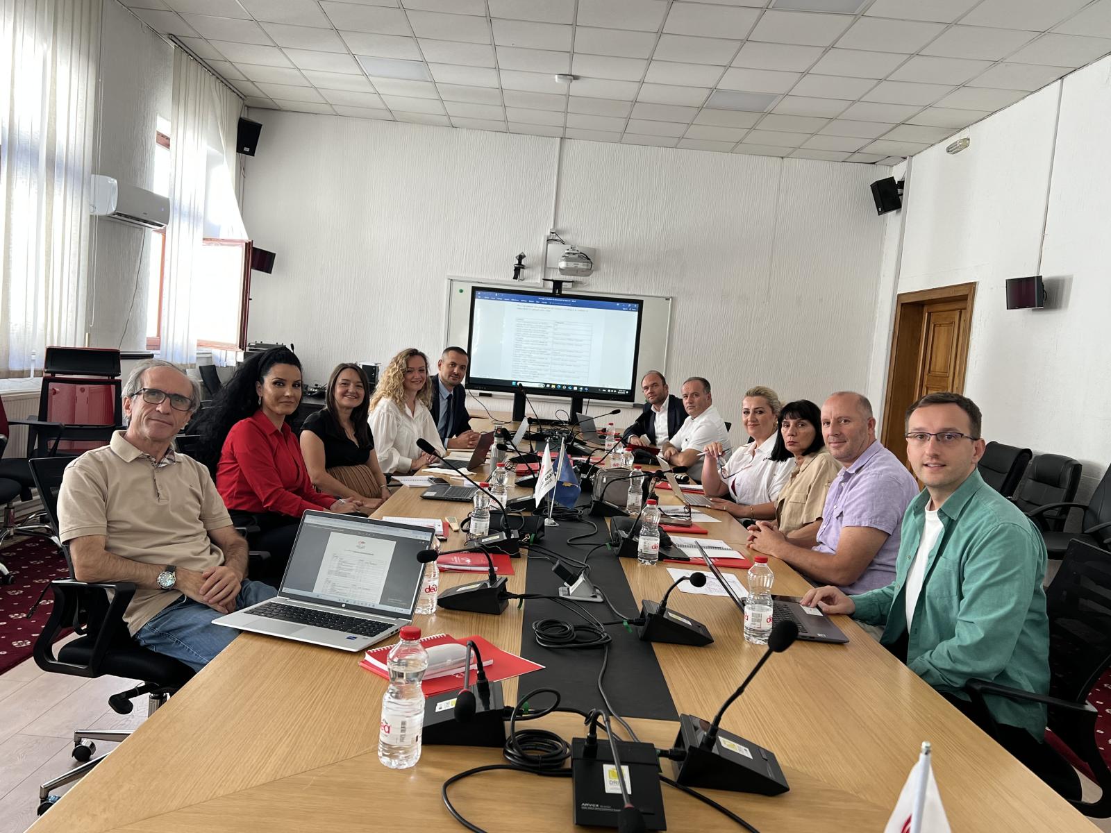 The working group on the Strategic Plan 2026–2030 held the consequent meeting at the University “Fehmi Agani” in Gjakova