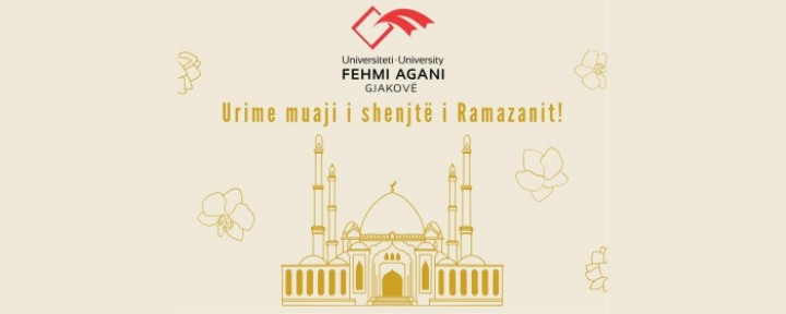Urimi i rektorit Nimani për fillimin e muajit të shenjtë të Ramazanit