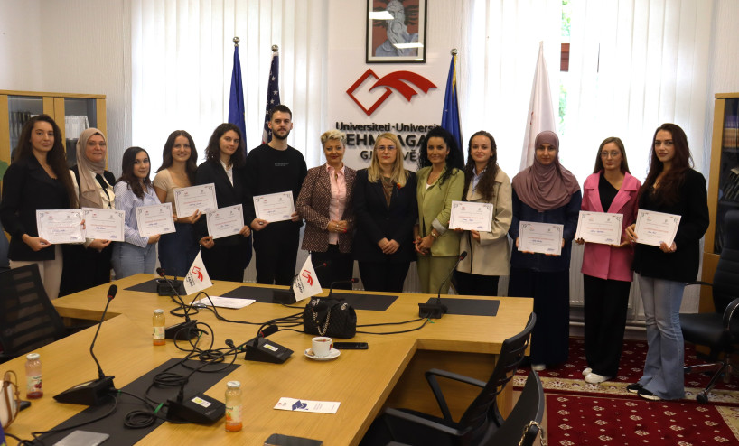 The University "Fehmi Agani" in Gjakova Certifies Student Tutors