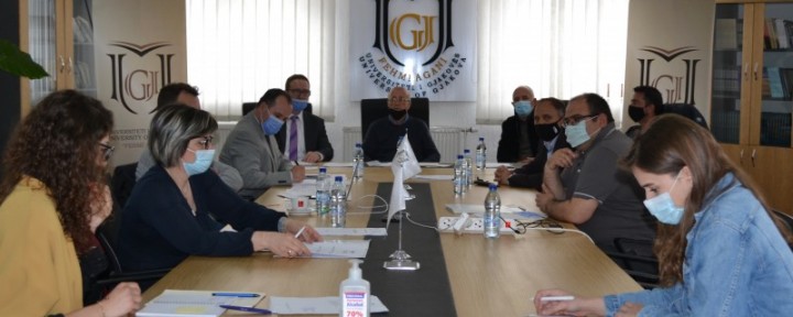 Meeting of the Steering Council of the University of “Fehmi Agani” is held in Gjakova