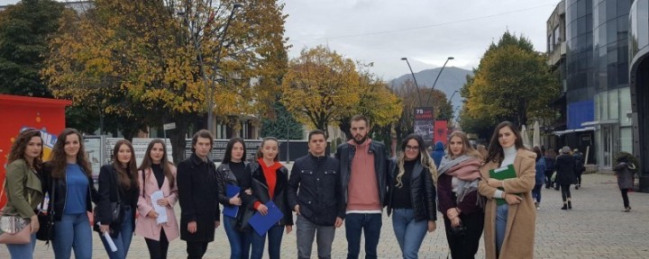 Dialectological expedition carried out in Pogradec and Korca by students of the University of Gjakova, Faculty of Philology