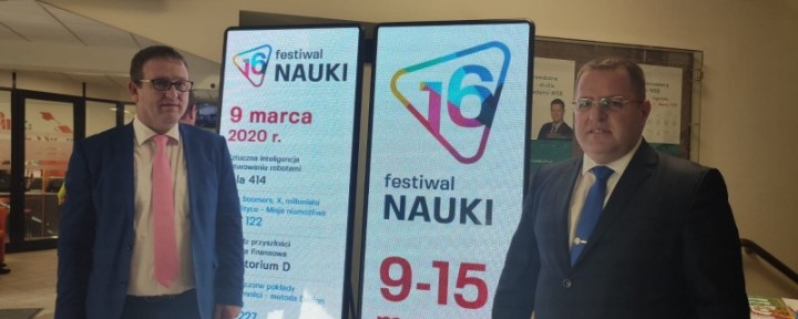 Rector Nimani is attending the Science Festival in Poland