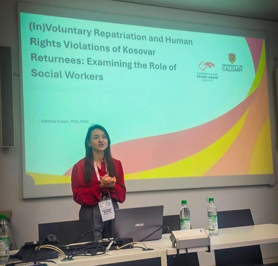 Prorektorja Prof. Ass. Dr. Kaltrina Kusari përfundon me sukses Postdoktoraturën në Kanada.