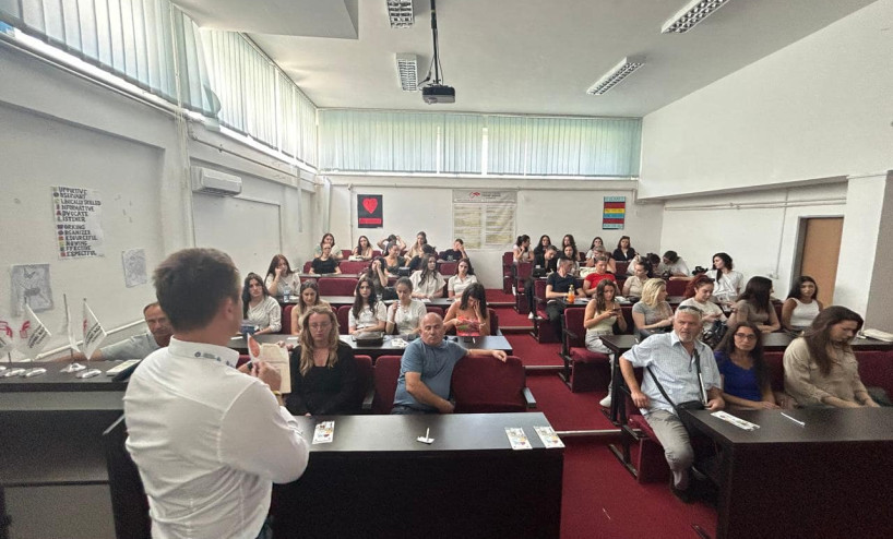 The Central Election Commission Meets with students of "Fehmi Agani" University in Gjakova