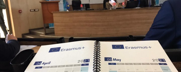 Universiteti “Fehmi Agani” merr pjesë në Ditën Informuese të programit Erasmus+ për Institucionet e Arsimit të Lartë