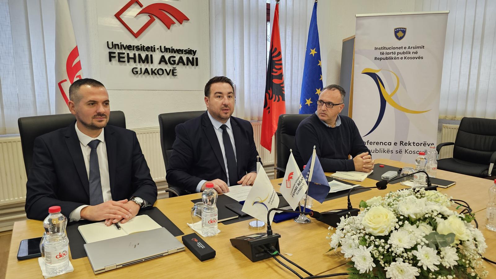 Konferenca e Rektorëve mban mbledhjen përmbyllëse për vitin 2025 në UFAGJ