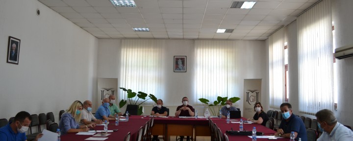 The meeting of the Senate of the University of Gjakova is held