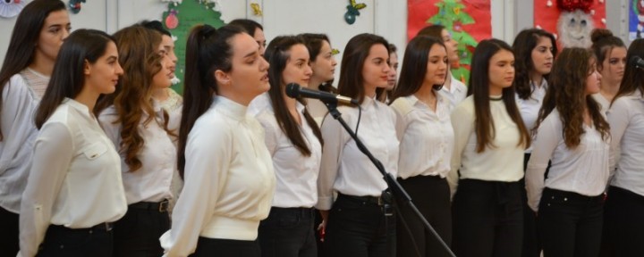The Faculty of Education and Philology organizes an artistic program in honor of  holidays of the end of the year
