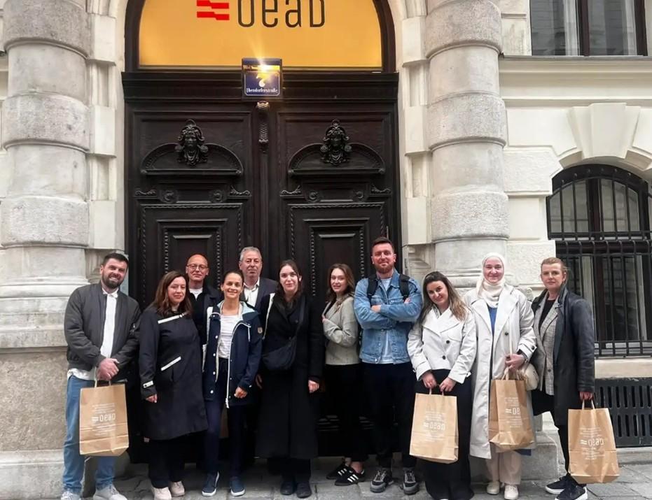 Vizitë Studimore në Vjenë në kuadër të programit SHER për Zyrat e Bashkëpunimit Ndërkombëtar IRO të  Universiteteve Publike