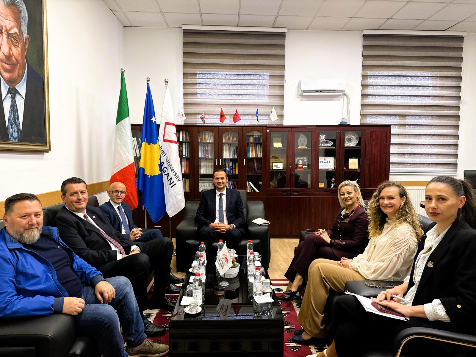 UFAGJ fuqizon ndërkombëtarizimin përmes bashkëpunimit me Universitetin “Gabriele d’Annunzio” të Chieti-Pescara (Itali)