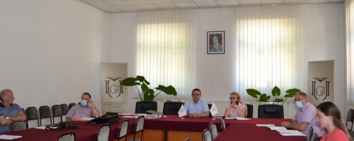 Working group meeting for the University of Gjakova "Fehmi Agani" Statute planning