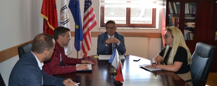 Meeting between Caritas Kosovo and the University of Gjakova "Fehmi Agani"