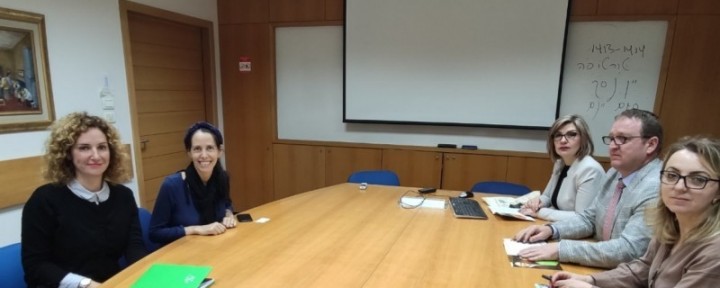 Rector Nimani and associates were hosted at the University of Tel Aviv