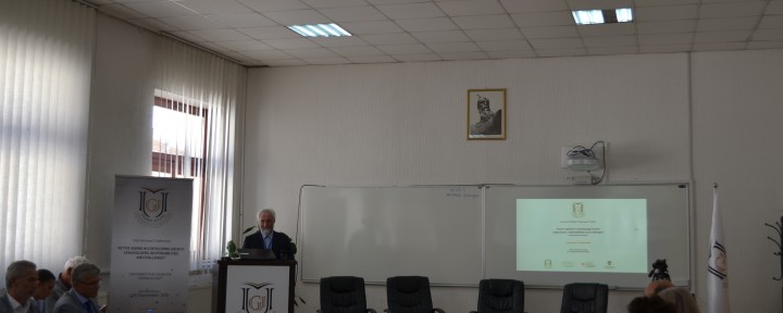In the University of University "Fehmi Agani" was held the conference entitled "Active Aging in a Developing Society: Actors, Responsibilities and Challenges"