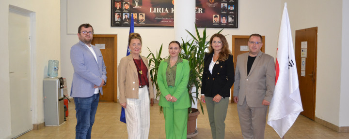 Delegacioni i Universitetit WSG nga Polonia vizitojnë Universitetin “Fehmi Agani”, priten nga U.d. prorektorja Vula dhe zyrtari Spahija