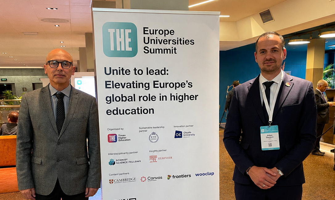 UFAGJ fuqizimon bashkëpunimin ndërkombëtar në Samitin e Universiteteve Evropiane 2026