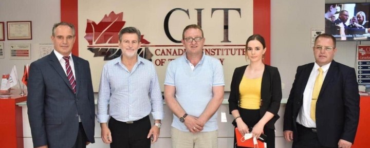 The University of Gjakova expands its partnership in Albania, establishing cooperation with the Canadian Institute of Technology