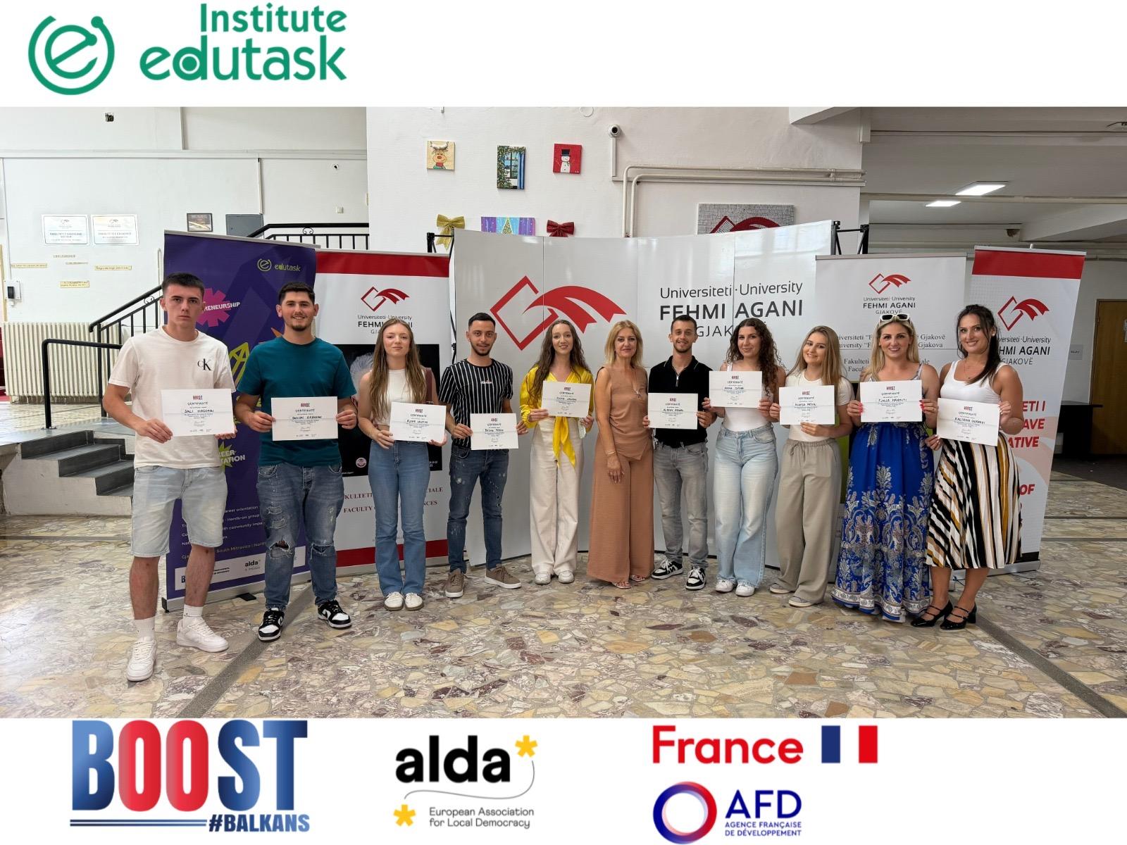 Përfundon me sukses trajnimi 5-ditor "Ndërmarrësia" në kuadër të StartLab360