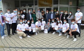Studentët e infermierisë shënuan 12 Majin - Ditën Ndërkombëtare të Infermierisë
