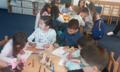 At the University "Fehmi Agani" in Gjakova, were held activities with children in honor of June 1 - International Children's Day
