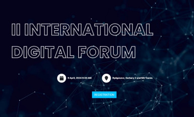Ftesë për pjesëmarrje në konferencë : "International Digital Forum"