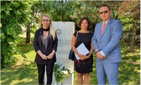 Rector Nimani and Vice Rector Dibra participate in the promotion of the booklet "Recommendations for teaching and lecturing about the Holocaust"