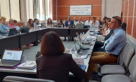 Representatives of the Office of Foreign Relations of UFAGJ are participating in a training at the University "Aleksandër Moisiu" in Durrës