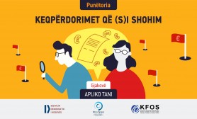 Njoftim rreth punëtorisë “Keqpërdorimet që (s)i shohim”