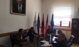 Rector Nimani received in the meeting the representatives of SBASHK