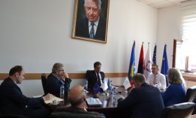 The meeting of the Collegium of Deans of the University "Fehmi Agani"
