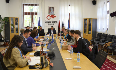 Mbahet mbledhja e Senatit të Universitetit "Fehmi Agani" në Gjakovë