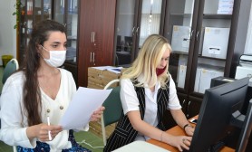 Students start their internship at the University of Gjakova