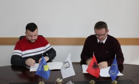 Fehmi Agani University also signed an agreement