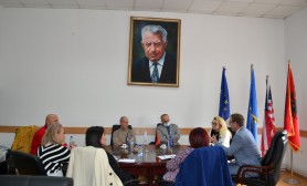 Rector Nimani met with representatives of local institutions