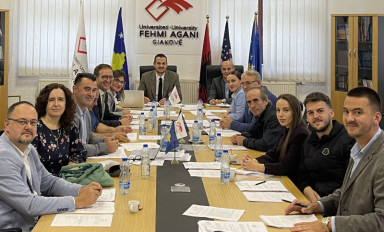 The First Meeting of the Senate of the University ‘’Fehmi Agani’’ in Gjakova