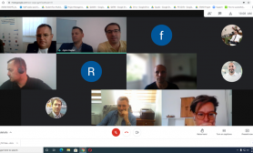 A virtual meeting within the ResearchCULT project is held