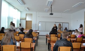 Comsense Kosovo holds information meeting with nursing graduates and students at the Faculty of Medicine