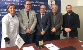 Rector Nimani visits Gjakova Regional Hospital “Isa Grezda”
