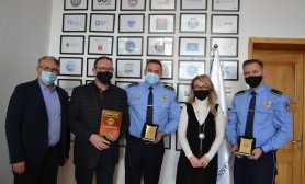 Policia e Kosovës ndanë mirënjohje për Rektorin Nimani