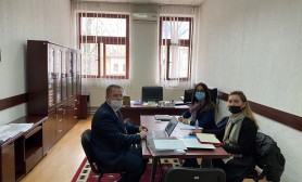 Monitoring visit of the Erasmus + office in Kosovo for the DRIVE project