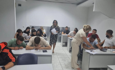 Stafi i Fakultetit të Filologjisë realizon projektin “Përdorimi i dygjuhësisë te studentët e komunitetit pakicë shqiptar në Universitetin Mediteran të Malit të Zi