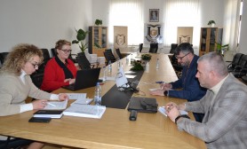 At the University “Fehmi Agani” of Gjakova, meets the Board of the Didactic Center for Teaching Excellence