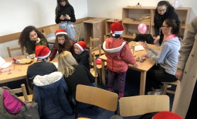 The Faculty of Education "Kindergarten" at the University "Fehmi Agani" was transformed into a place that offers love, humanity and care for children