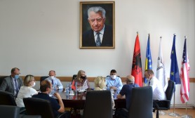 Minister of education and science, Mr. Ramë Likaj visited the University of Gjakova