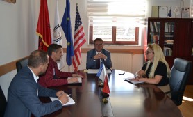 Meeting between Caritas Kosovo and the University of Gjakova "Fehmi Agani"